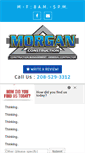 Mobile Screenshot of morgan-construction.com